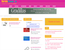 Tablet Screenshot of keralaevents.in